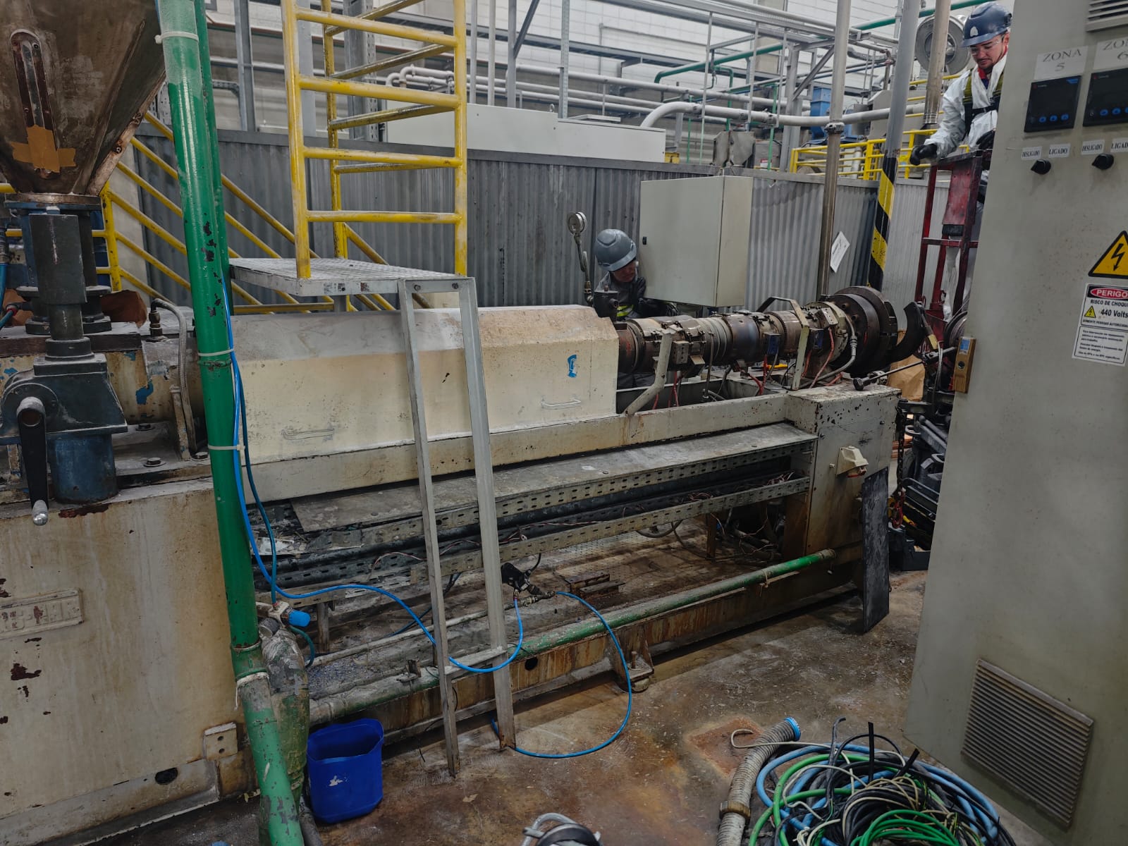 Extrusora 120mm com LD 26 - PVC - Marca Borgmar