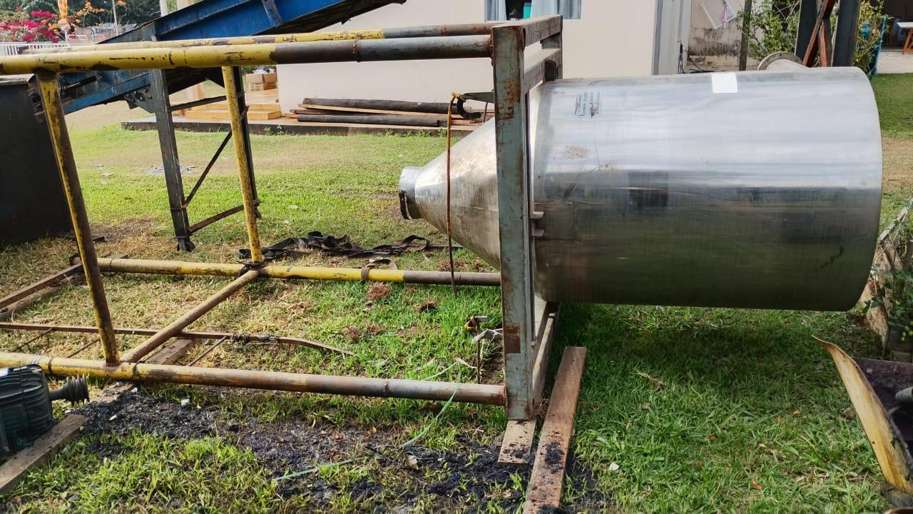 Silo em Inox para 1000kg