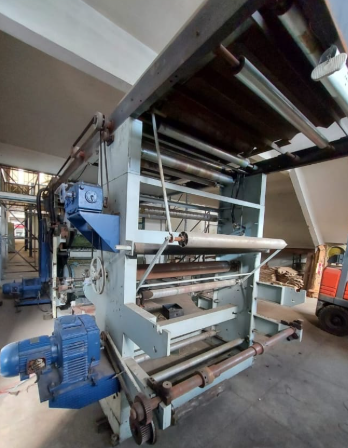 Impressora Flexográfica Banda Larga 1200mm 4 Cores