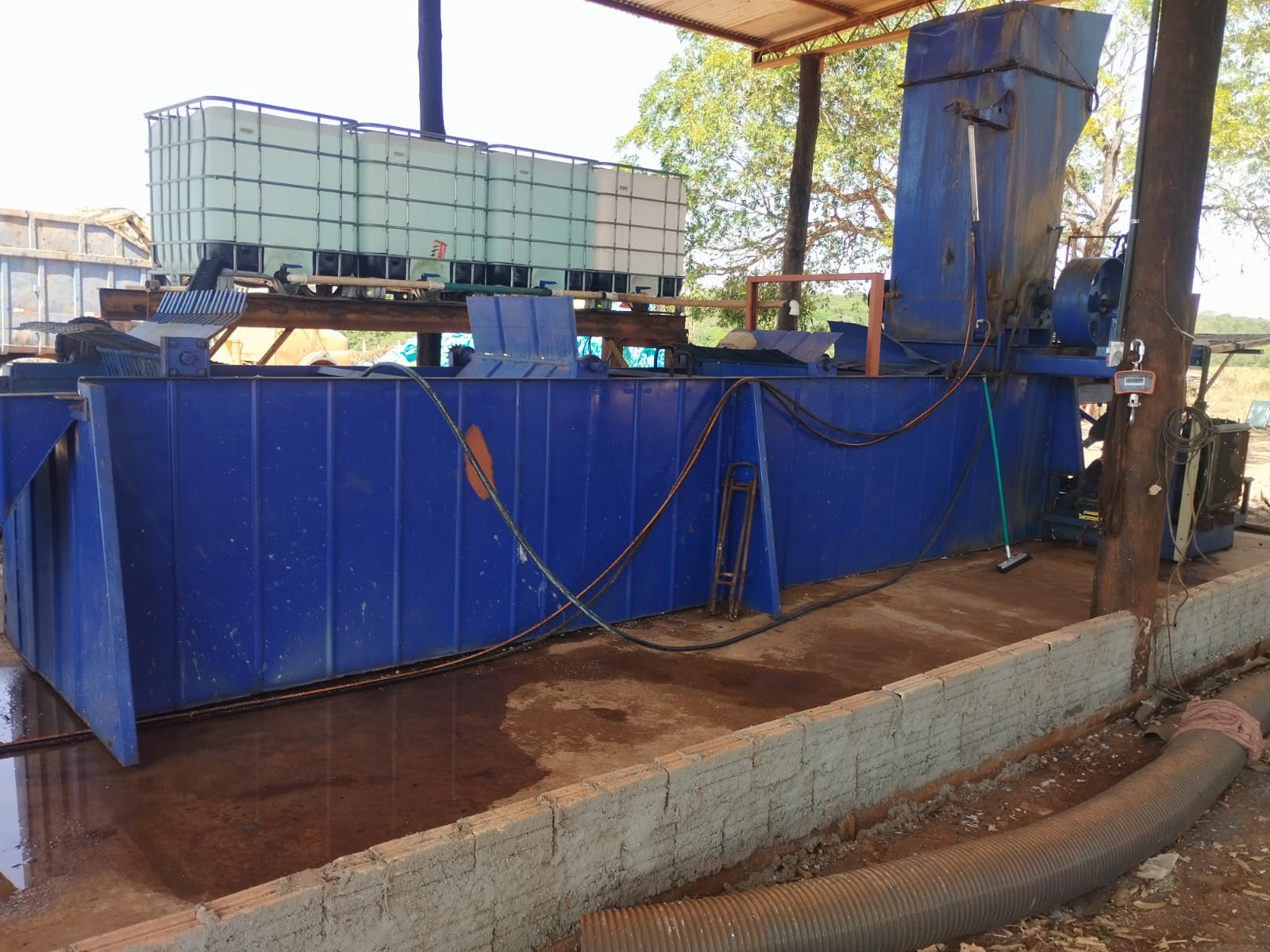 Linha de Lavagem e Moagem