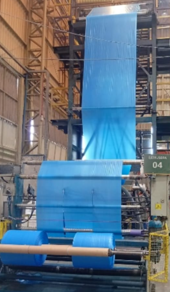 Extrusora Balão 80mm Motor de 60cv - Marca Minematsu