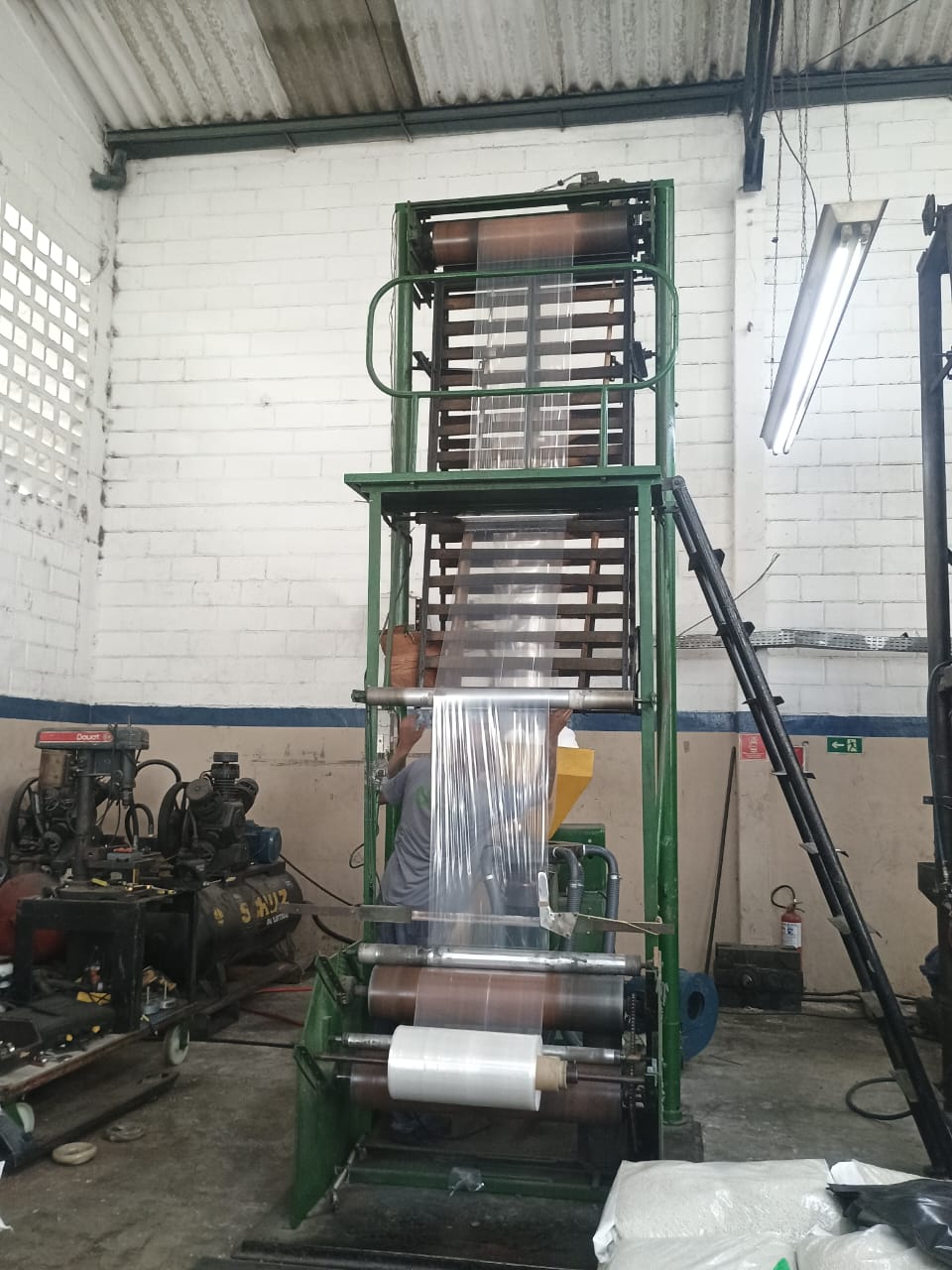 Extrusora Balão 45mm Motor 6cv