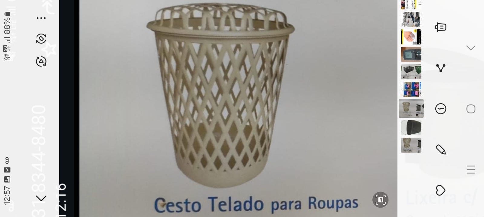 Moldes para Cesto de Roupa