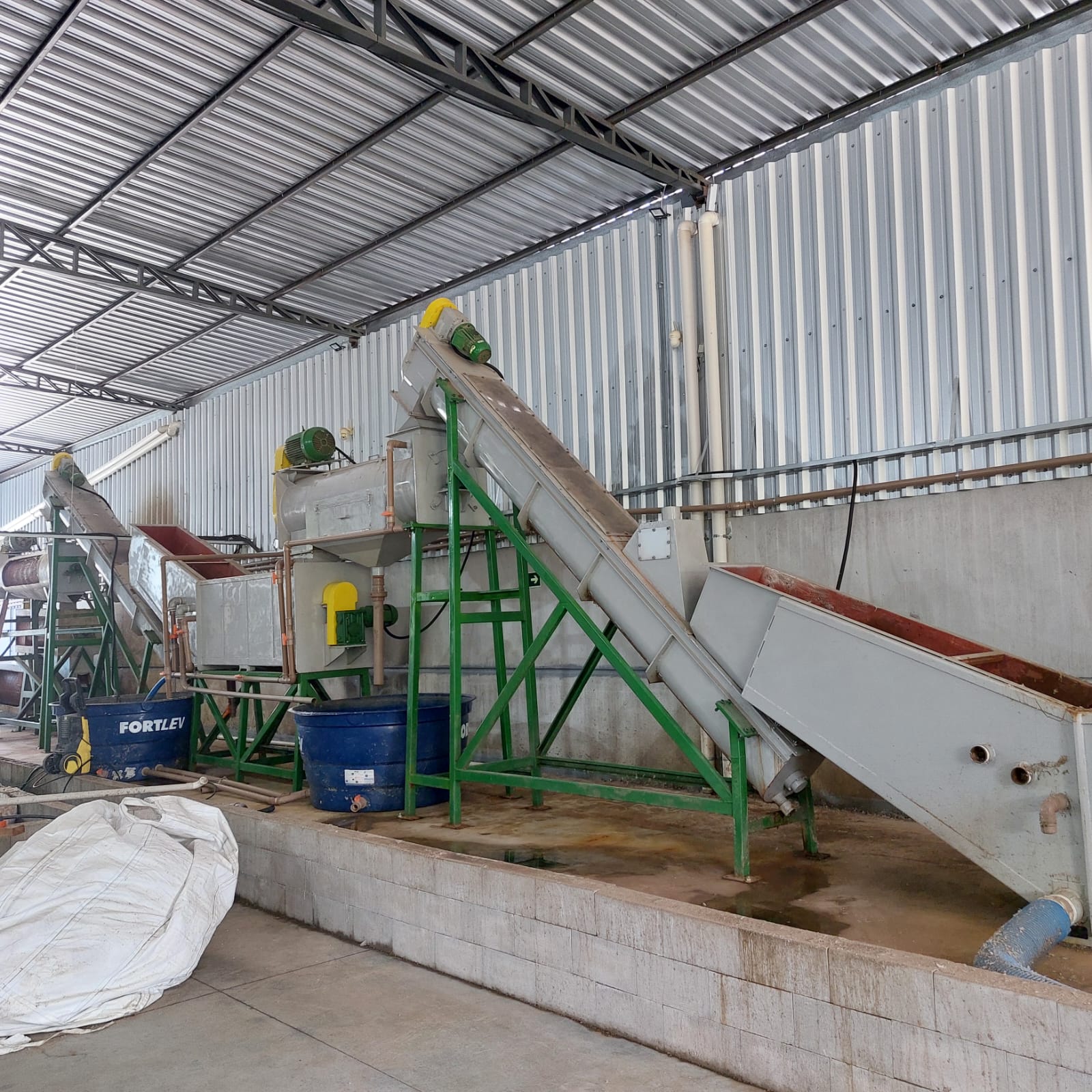 Linha de Lavagem e Moagem