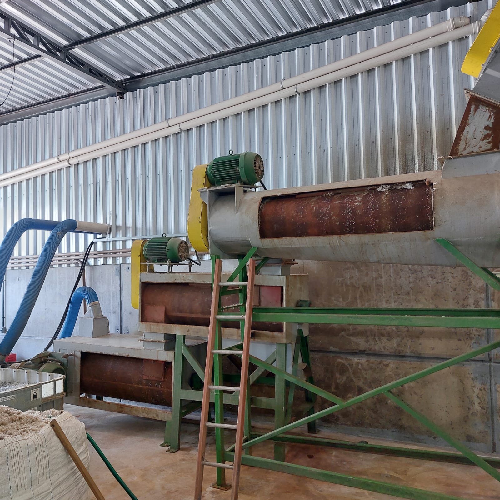 Linha de Lavagem e Moagem