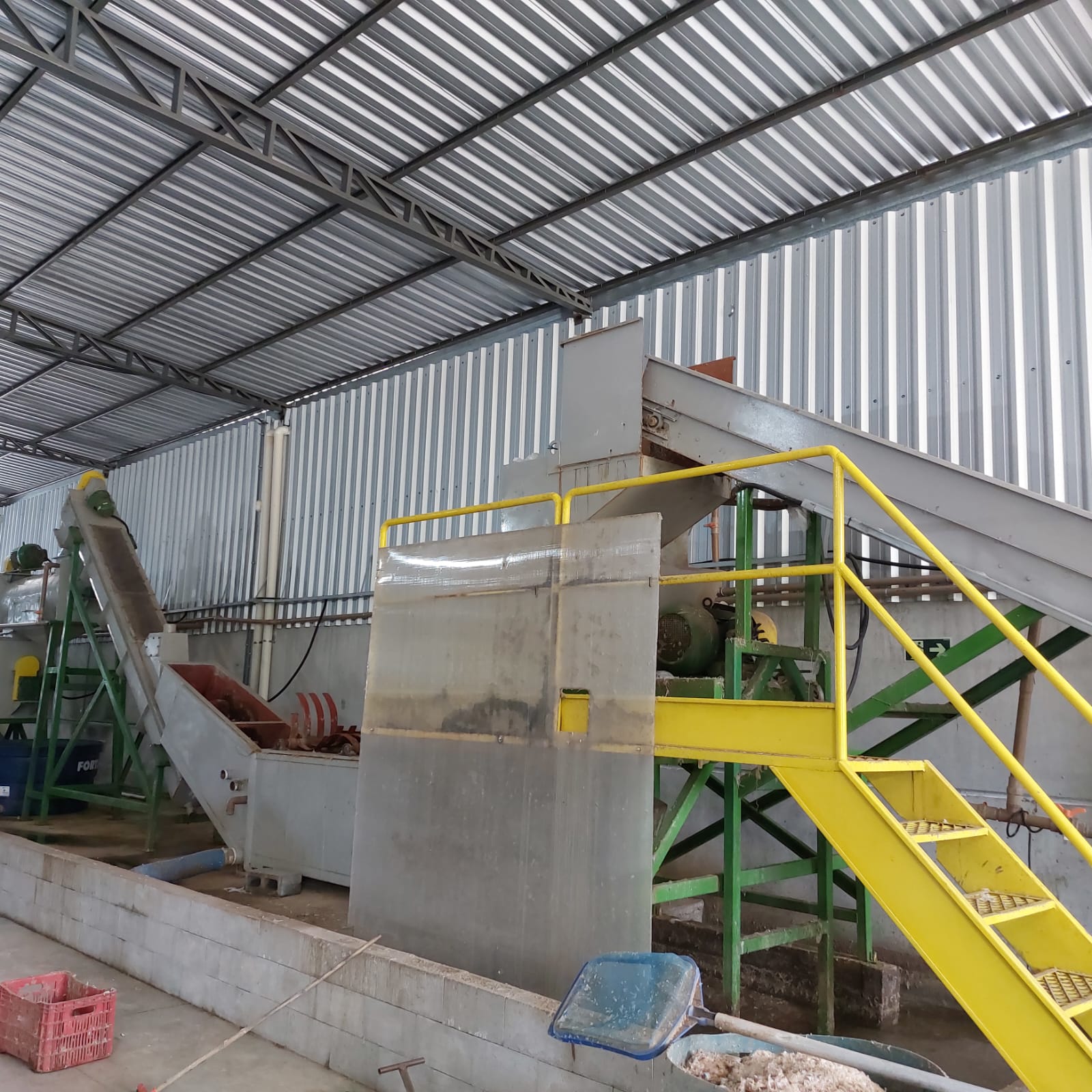 Linha de Lavagem e Moagem