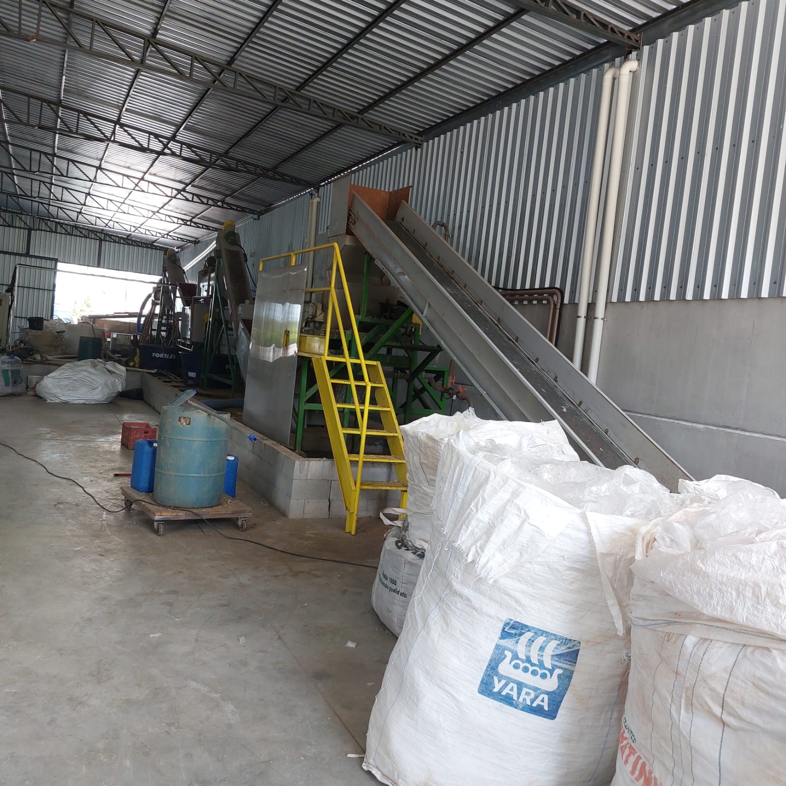 Linha de Lavagem e Moagem