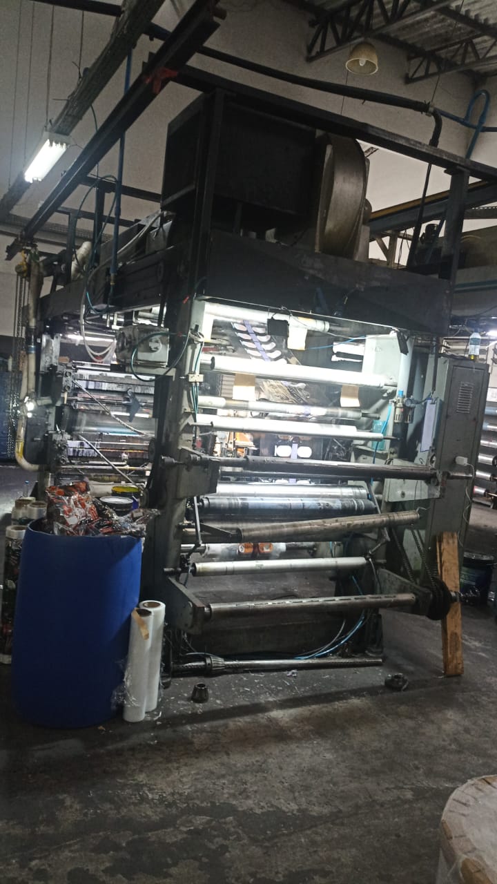 Impressora flexográfica 1000mm 4 cores Marca Thunder